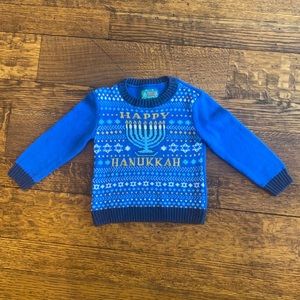 Hanukkah sweater, 3T